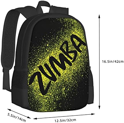 Lumugun Ilove Zumba Раница Спортна Чанта Чанта За Съхранение на Компютърни Раници Чанта за Книги Пътна Туристическа