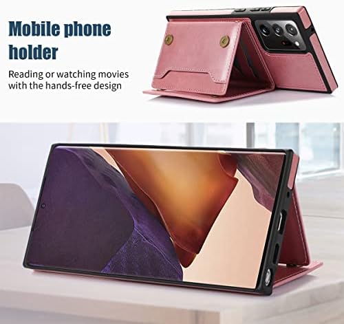 CCSmall за Samsung Galaxy Note 20 Ultra 6,9Носене в чантата си през рамо за жени, Лъскав Калъф за телефон от
