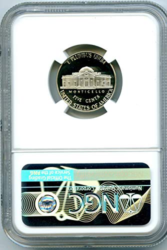 Монетен ДВОР на САЩ, JEFFERSON PROOF 2020 Г., на ПЪРВИЯ ДЕН от ИЗЛИЗАНЕТО на никел PF70 UCAM NGC