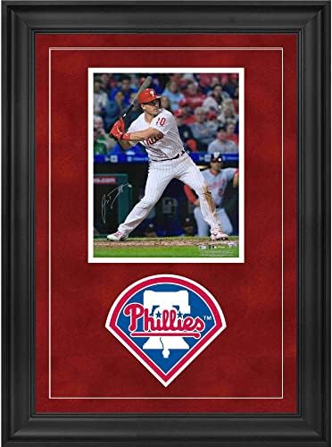 J. T. Realmuto Philadelphia Phillies Луксозна снимка в рамка с автограф 8 x 10 - Снимки на MLB с автограф