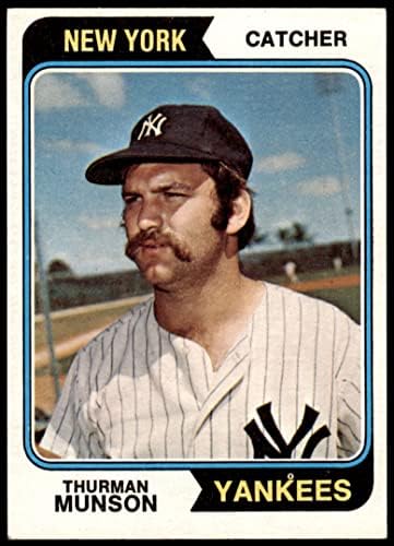 1974 Topps 340 Търман Мансон Ню Йорк Янкис (Бейзболна картичка), БИВШ Янкис