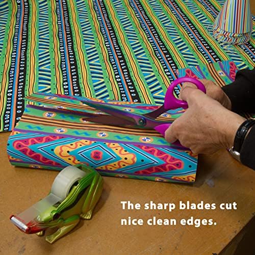 Ножица за лява ръка Lefty's - Здрави остриета от неръждаема стомана са идеални за шиене, за рязане на тъкани,