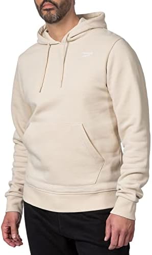 Мъжки hoody Reebok | Мъжки Пуловер Идентичност Fleece Hoodie | Мъжки Блузи С качулка