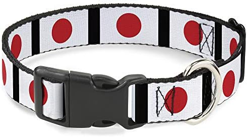 Котешки Нашийник с катарама За Отделящ японски Знамена с Ширина от 9 до 15 инча 0,5 инча