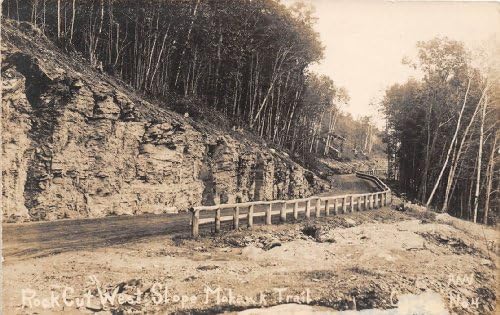 Пътека Iroquois, Ню Хемпшир, Пощенска Картичка, Реална Снимка