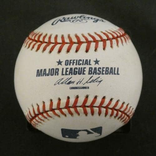 Пийт Роуз Подписа (с надпис Hit) Официален MLB бейзбол - Бейзболни топки с автографи
