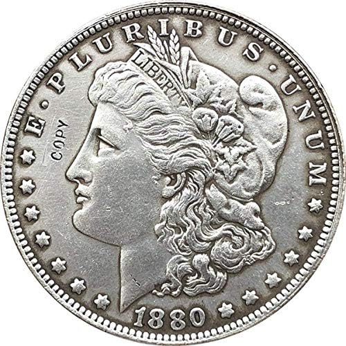 1880-те години в САЩ Монети в долари Морган Копие на Копие на Декорации за Събиране на Подаръци