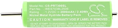 Камерън Китайско Нов Взаимозаменяеми батерия Подходящ за Panasonic ES2207P, ES3042, ES3050, ES365, ES4001, ES4025,