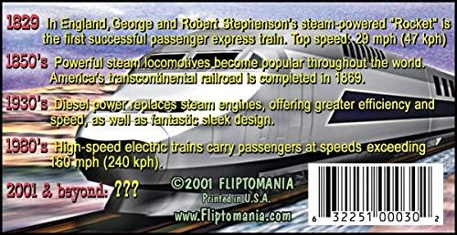 Флипбук Fliptomania Самолети, влакове и ракети (3 опаковки)