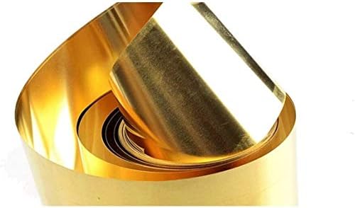 Месинг лист HUILUN H62 Тонколистовая Метална плоча от Латунного Меден лист за обработка на метали, Дебелина: