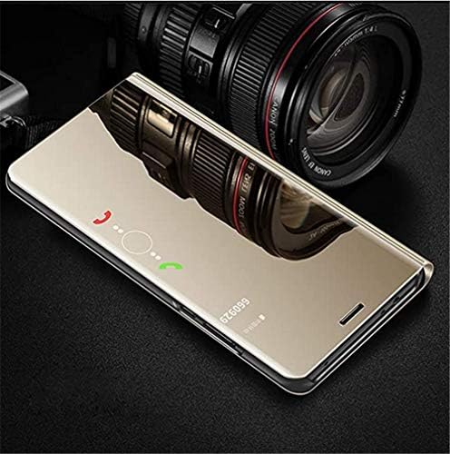 MRSTERUS Калъф за телефон Galaxy A71 5G калъф Тънък Луксозен С прозрачно покритие, Огледално, устойчив на удари,