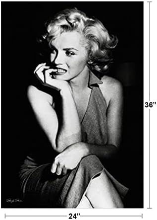 Мерилин Монро - Седнала Снимка 36x24, Арт Печатни Плакат
