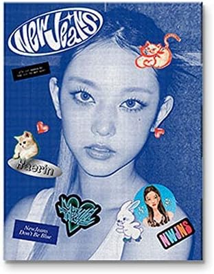 DREAMUS NewJeans 1st ЕП Албум Bluebook Версия на CD + Мини плакат на опаковката + Списание регистрация + Пин-ъп