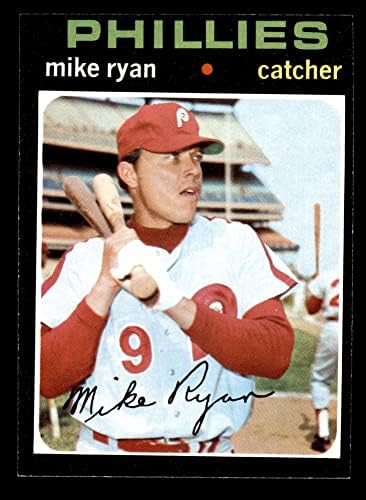 1971 Topps 533 Майк Райън Филаделфия Филис (Бейзболна картичка) EX/MT Phillies