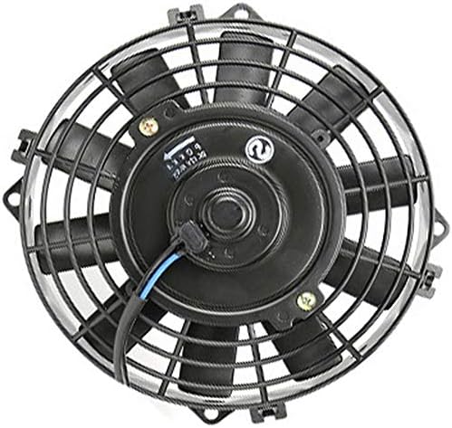 BOOMBOOST Универсален 8-Инчов Фен Тънък Електрически Вентилатор за Охлаждане на Радиатора 24 за климатик AC