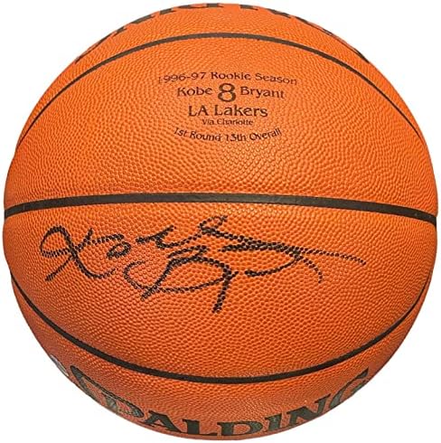 Баскетбол с автограф начинаещ г. Кобе Брайънт (JSA & Beckett) - Баскетболни топки с автографи