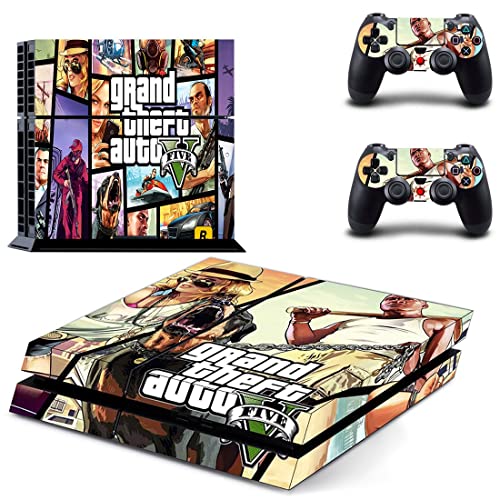 За PS4 ОБИЧАЙНАТА игра Grand GTA Theft And Auto Стикер на корицата на PS4 или PS5 За конзолата PlayStation 4