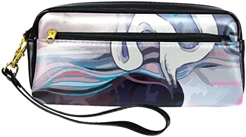 TBOUOBT козметични чанти, козметични чанти за жени, Малки Пътни Чанти за Грим, Абстрактно Изкуство Животински